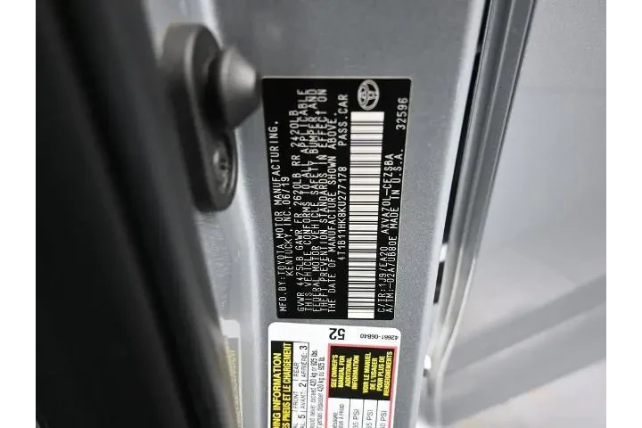 $17497 : Toyota Camry 2019 SE 4dr Sed image 4