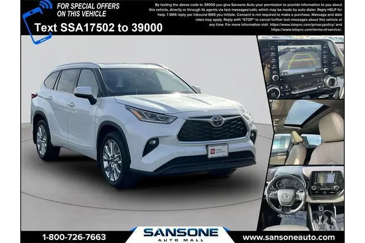 $37059 : Toyota Highlander 2022 AWD L image 1