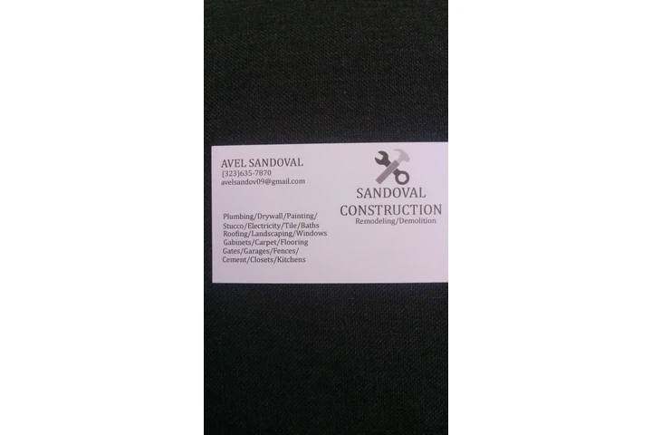 SANDOVAL CONSTRUCION image 1