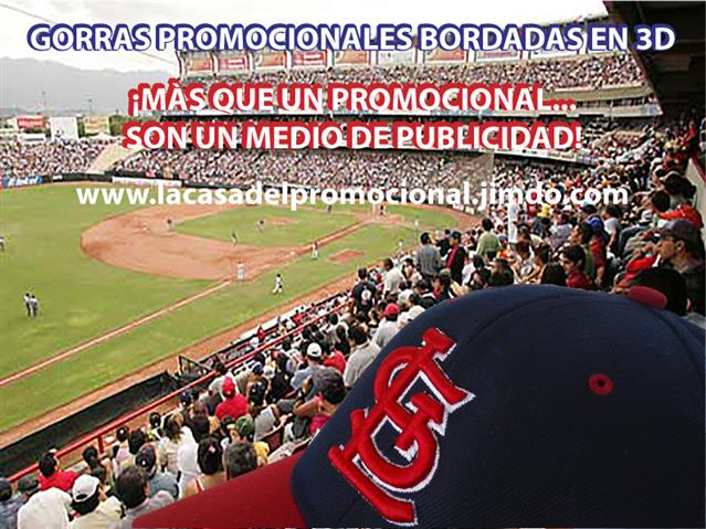 $1 : GORRAS BORDADAS EN 3D image 1