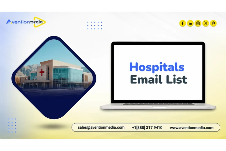 Hospitals Email List image 1