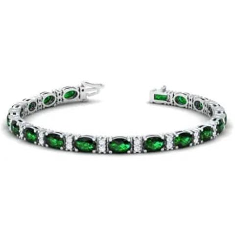 $7012 : Best 2024 Emerald Bracelets image 1