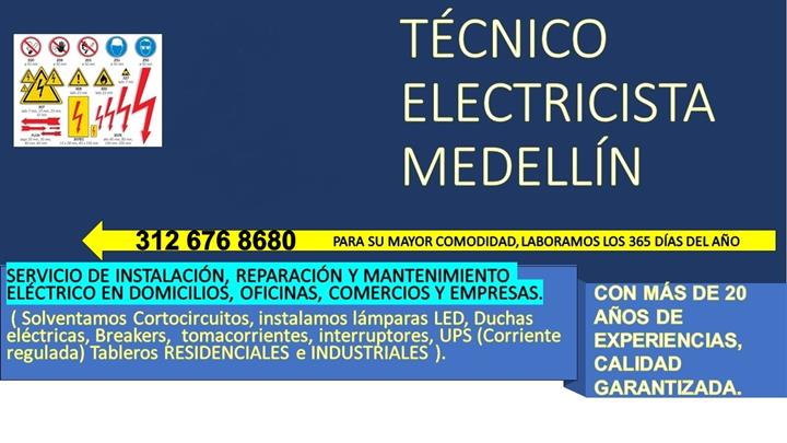 TÉCNICO ELECTRICISTA  ENVIGADO image 1