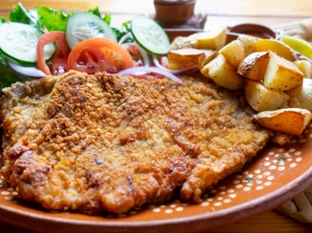 milanesas de res empanizadas