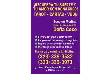 🔮 TAROT • CARTAS • VUDÚ en Los Angeles