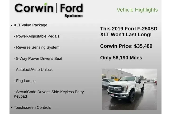$35489 : Ford F-250 Super Duty 2019 4 image 6