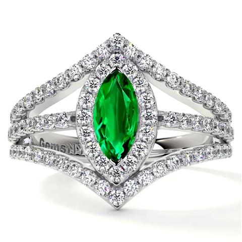 $3428 : Emerald jewelry on Sale image 1