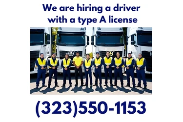 Job Opportunity,  Drivers en Los Angeles