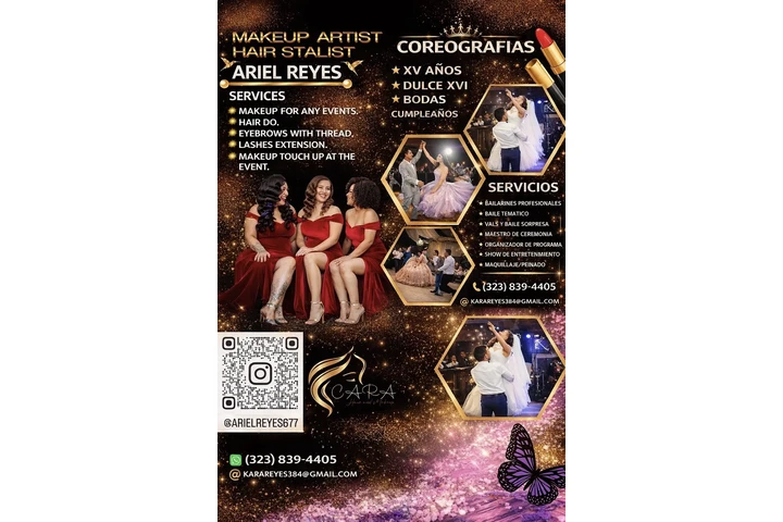 Maquillaje, peinado y coreogra image 1