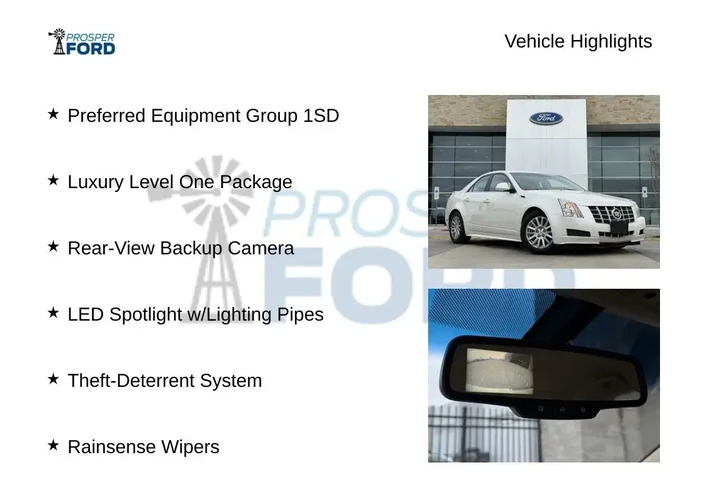 $10995 : Cadillac CTS 2013 3.0L Luxur image 5