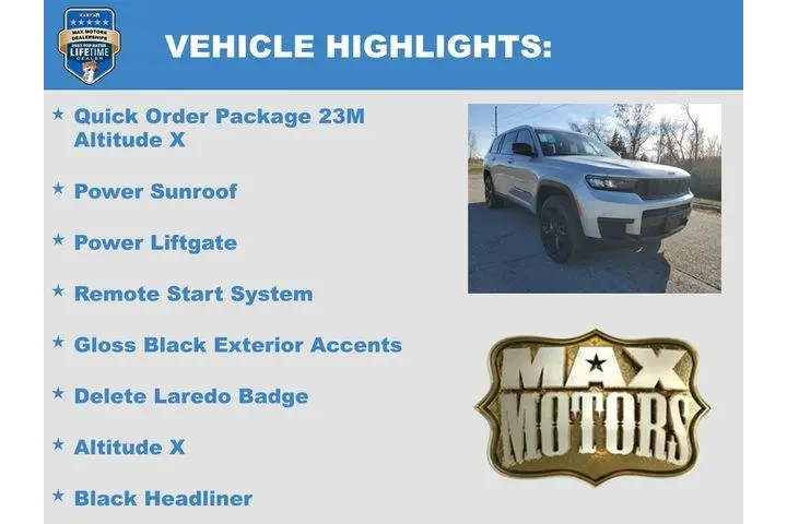 $33916 : Jeep Grand Cherokee L 2024 4 image 5