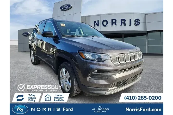 $19238 : Jeep Compass 2022 4x4 Latitu image 1