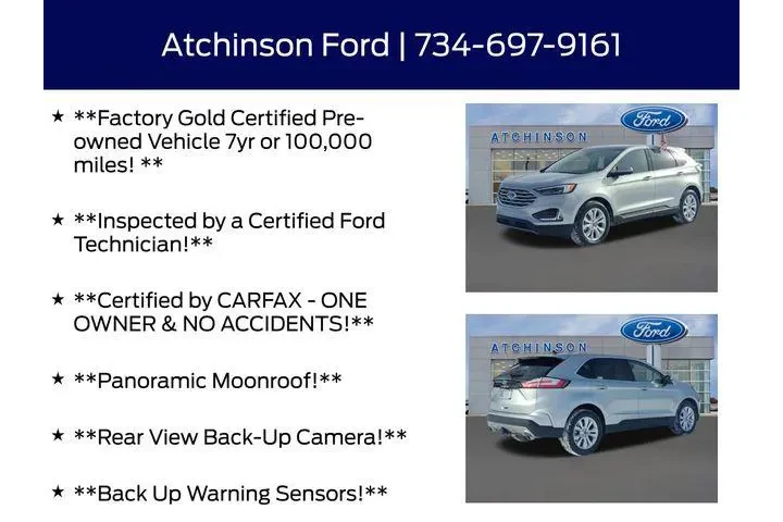 $28000 : Ford Edge 2022 AWD Titanium image 4