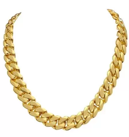 $75284 : 612 Grams Miami Gold Necklace image 1