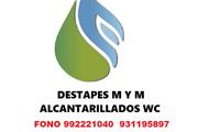 DESTAPE DE ALCANTARILLADOS MYM en Santiago