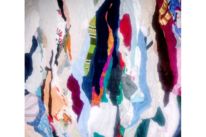 Telas cortadas/ Cut rags image 3
