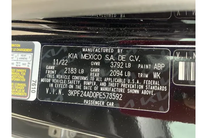 $17481 : Kia Forte 2023 LX 4dr Sedan image 5