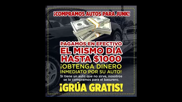COMPRAMOS AUTOS PARA JUNK💰 image 1
