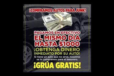 COMPRAMOS AUTOS PARA JUNK💰 en Los Angeles