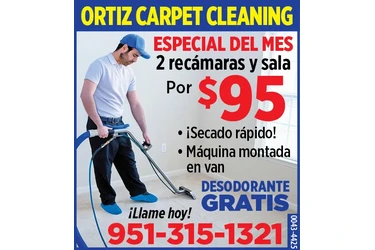 LIMPIEZA DE ALFOMBRAS en Riverside