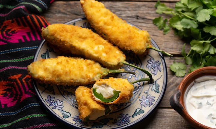 los jalapeños rellenos se pueden preparar en una air fryer