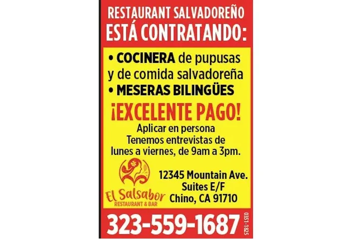 SOLICITO COCINERA y MESERA 📍 image 1