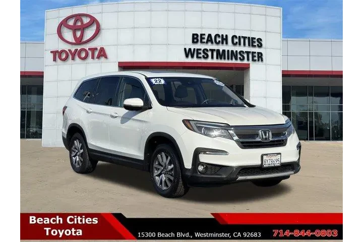 $23996 : Honda Pilot 2022 AWD EX-L 4d image 1
