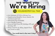 HOUSEKEEPER FULL-TIME en Los Angeles