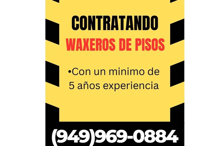 SOLICITO WAXEROS DE PISOS📍 image 1