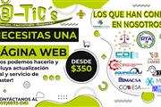 Página Web desde $350 en Ciudad Panama