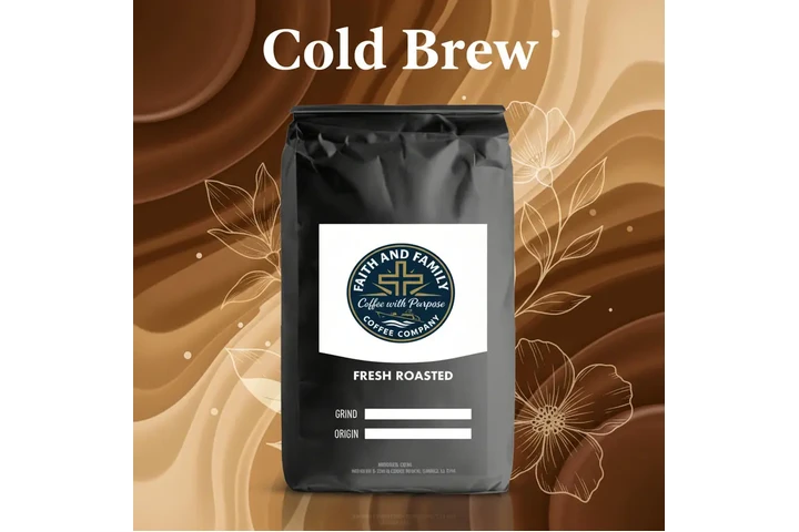 $22 : Premium Cold Brew Coffee Beans image 1
