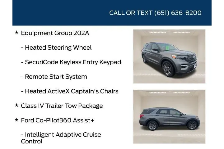 $33798 : Ford Explorer 2023 AWD XLT 4 image 10