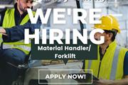 Now Hiring Material Handlers en Orange County