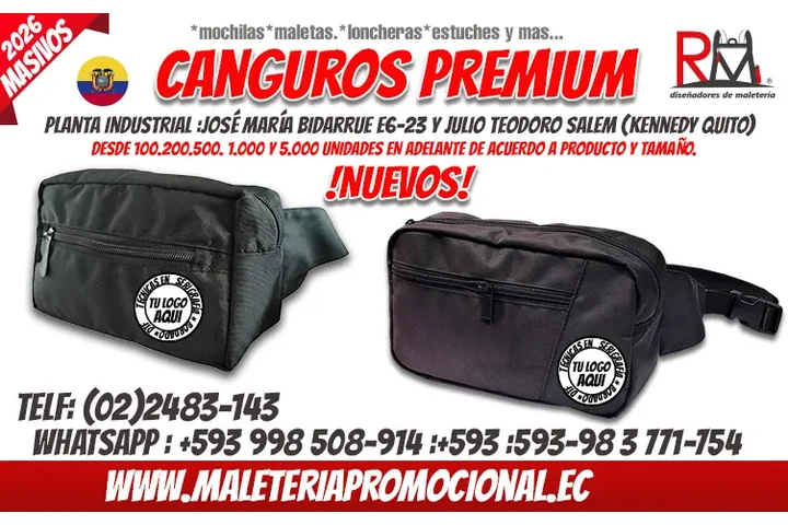 CANGUROS PERSONALIZADOS QUITO image 1