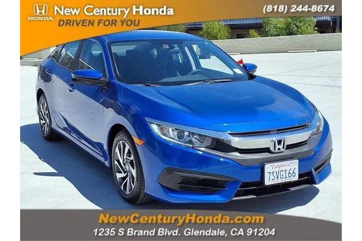 $17979 : Honda Civic 2016 EX 4dr Seda image 3