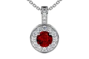 Pendant ruby necklace en Jersey City
