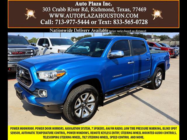 $27995 : 2017 Tacoma Limited Double Ca image 1