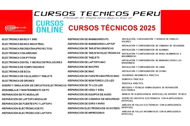 CURSOS TÉCNICOS ONLINE image 2