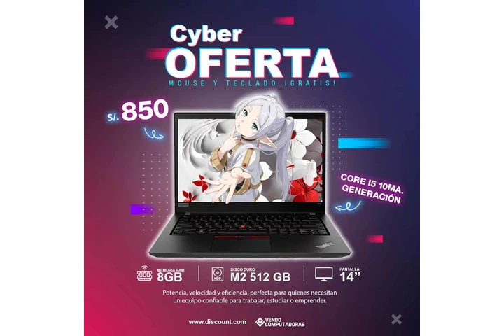 Laptop Core i5 10ma.Generacion image 3