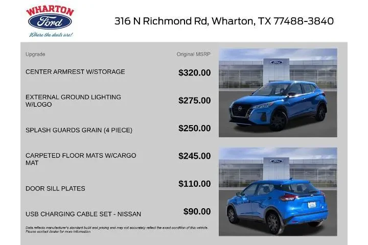 $14886 : Nissan Kicks 2024 S 4dr Cros image 2