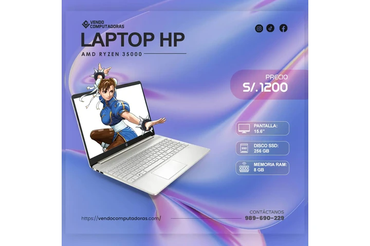 $1200 : Laptop lista para trabajar image 5