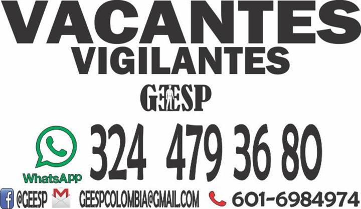 Oferta laboral, vigilantes image 1