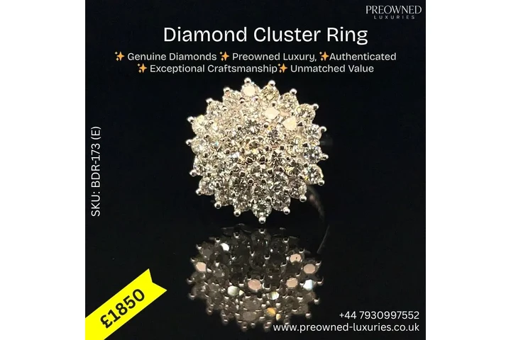 Buy Best Diamond Cluster Ring image 1