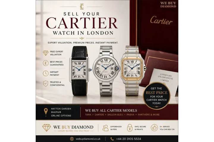 Sell Cartier Watches in London image 1