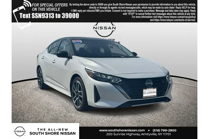 $20595 : Nissan Sentra 2025 SR 4dr Se image 1