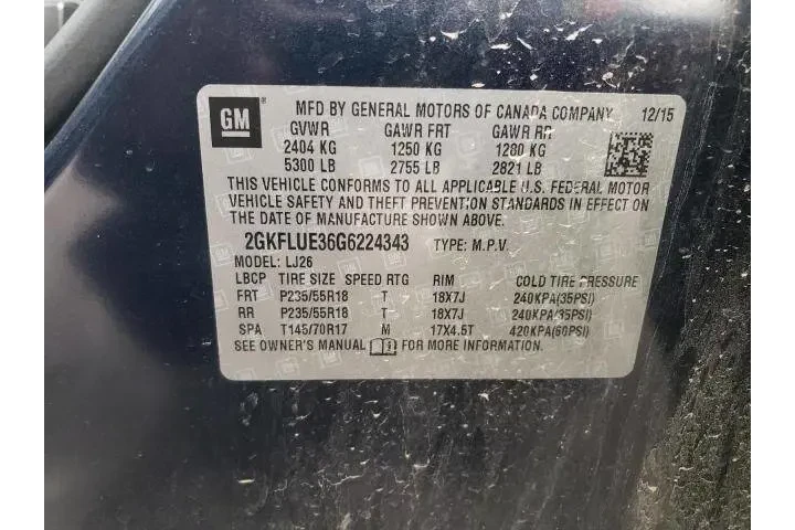 $9900 : 2016 GMC Terrain SLT image 10