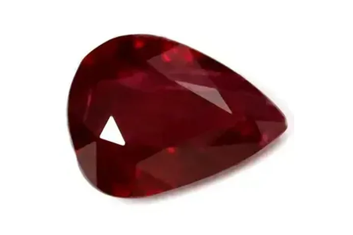 $1863 : Pear Shape Ruby image 1