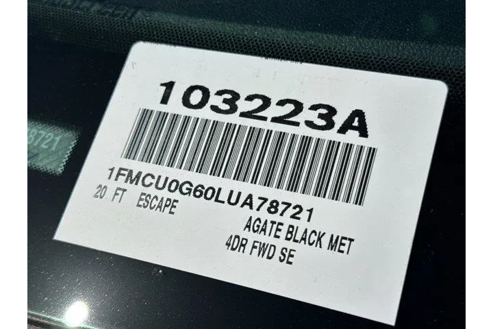 $15796 : Ford Escape 2020 SE 4dr SUV image 3