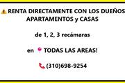 🔷RENTO CASAS DE 1, 2, 3 REC. en Los Angeles