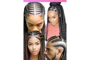 Trenzas en el cabello en Miami
